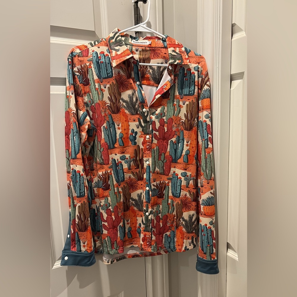 Men's Cactus Print Jacket